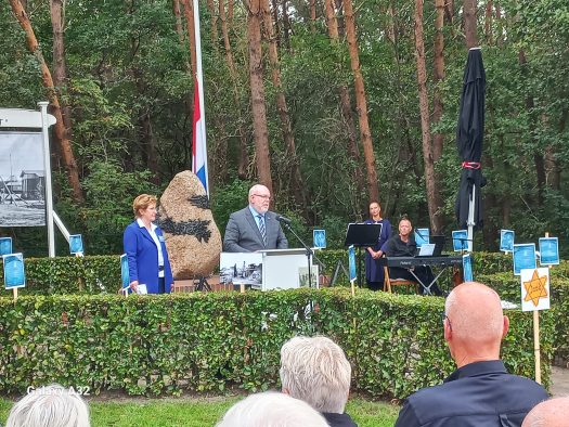 André Diepenbroek spreekt namens de Israëlische ambassade