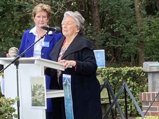 Mevr. Sluszny vertelt haar verhaal als oorlogskind