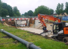 Werkzaamheden fietstunnel verlopen volgens plan