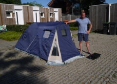 Tent op parkeerplek: flexbewoner uit Hardenberg dakloos