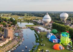 Ballonfestival Hardenberg zet ballongenerator in
