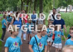 Vrijdag gaat Avondvierdaagse niet door