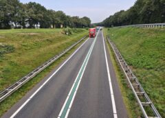 N36 dicht, maar nog niet voor rijbaanscheiding