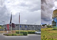 Wat is stand van zaken gevel gemeentehuis en dwangsom COA?